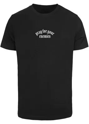 Obrázok produktu pre Pánské tričko Mr. Tee Pray For Your Enemies Tee black - S