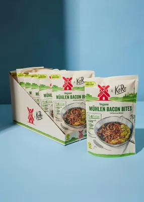 Produktbild von KoRo I Vegane Mühlen Bacon Bites 7 x 75 g