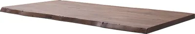 Produktbild von Tischplatte >CALABRIA< in Walnuss - 240x5,5x100 (BxHxT)
