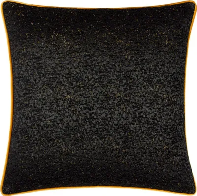 Immagine prodotto di Paoletti - Piped - Copricuscino in ciniglia RV3177 (50 cm x 50 cm) (Nero)