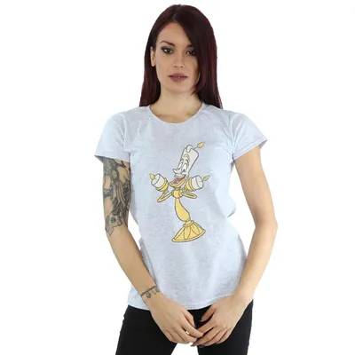 Produktbild von Disney - "Beauty And The Beast" T-Shirt für Damen BI15691 (S) (Schwarz)