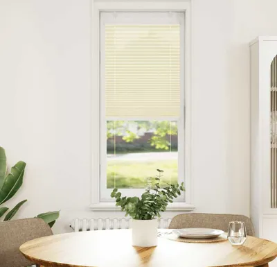 Immagine prodotto di Tenda Plissettata Crema 40x150 cm Larghezza Tessuto 39,4 cm