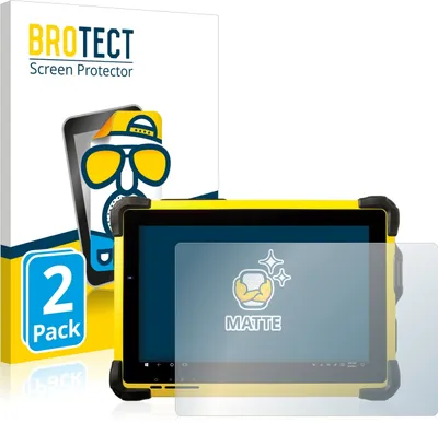 Produktbild von 2x BROTECT Schutzfolie für Trimble T10 Displayschutz Displayschutzfolie Folie Matt Entspiegelungsfolie