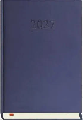Obrázek produktu pro Plánovač 2025, formát A5, denní, pro manažery, barva tmavě modrá - Michalczyk a Prokop