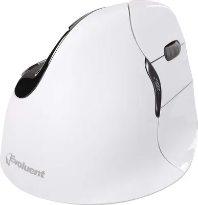 Obrázek produktu pro Evoluent Verticalmouse 4, Optický, Bluetooth, 2600 DPI, Bílá
