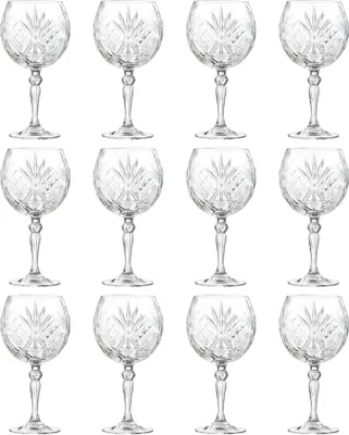 Produktbild von RCR Crystal Melodia Gin-Gläser – 650 ml – 12 Stück