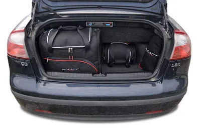 Produktbild von Saab 9-3 Cabrio 2002-2015 Kofferraumtaschen Set 4 Stk