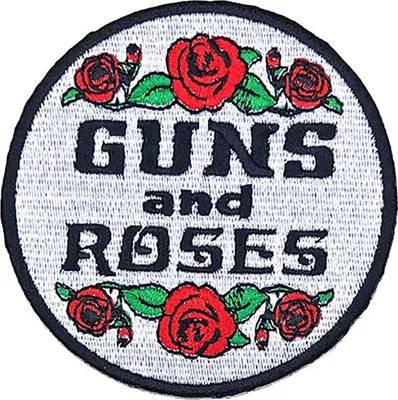Produktbild von Guns N' Roses Roses Aufnäher zum Aufnähen