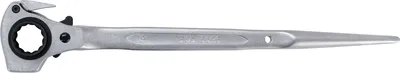 Produktbild von BGS 6696 Gerüstbauer-Knarre, 4-in-1, SW 19 x 22 mm mm