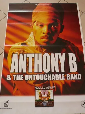 Obrázek produktu pro Anthony B - 2008 - PLAKÁT - 80x120 cm