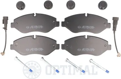 Produktbild von OPTIMAL Bremsbeläge Satz Vorne Bremsklötze für NISSAN Cabstar (F24M, F24W) BP-12302