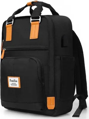 Produktbild von Famanu Rucksack für Damen und Herren - Laptoprucksack mit USB-Ladeanschluss