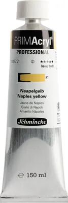 PRIMAcryl - Neapelgelb - 150ml Feinste Künstler Acrylfarbe Schmincke 13 672 019