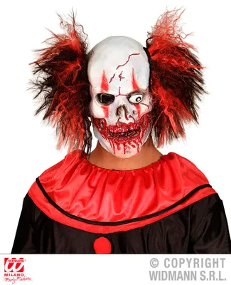 Immagine prodotto di Maschera da clown insanguinata