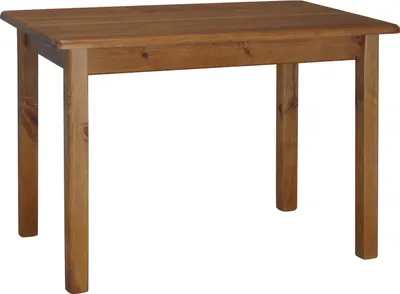 A wooden table on a white background.