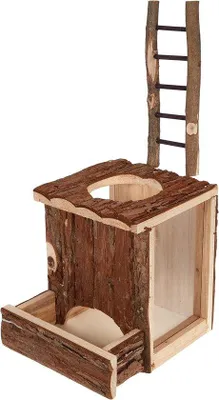Produktbild von Holzspielhaus 20x20x16cm für Kinder
