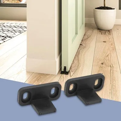 Obrázok produktu pre Plastová vodiaca lišta pre podlahové krytiny s posuvnými dverami a dvierkami, 4,5 x 1,8 x 1,5 cm