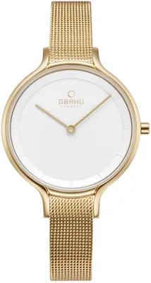 Obrázek produktu pro Dámské hodinky Obaku Kyst Gold