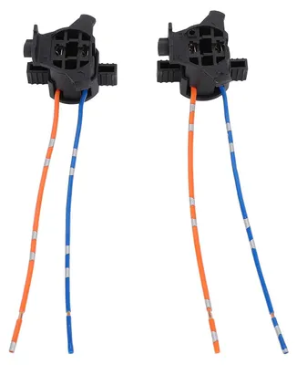 2x H7-Scheinwerfer-Sockelstecker DC 12-24V Adapter