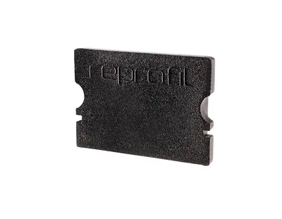 Produktbild von Deko-Light Profil Endkappe - Endkappe P-AU-02-15, Set 2 Stk, Kappe, Schwarz, Kunststoff, Deko-Light, 1 g, 21 mm