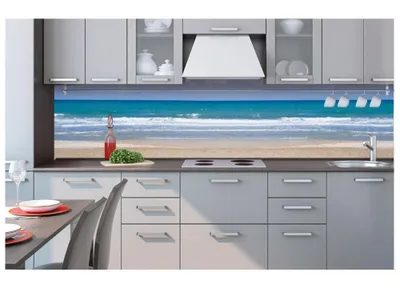 Obrázek produktu pro Dimex fototapeta do kuchyně KI-260-090 Romantická pláž 60 x 260 cm