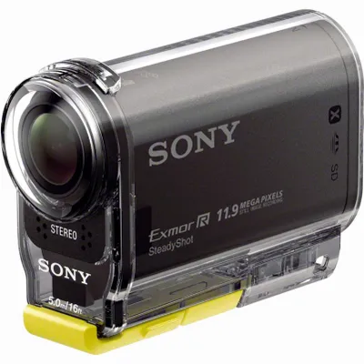 Produktbild von Sony HDR-AS30V 11,9 Megapixel Full HD Actionkamera, elektronischer Bildstabilisator, 1/2,3'' CMOS-Sensor, F2,8 (W) - F2,8 (T), GPS, WLAN