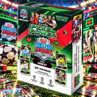 Obrázok produktu pre Balíček kariet Topps Match Attax Champions League pre sezónu 2026/27