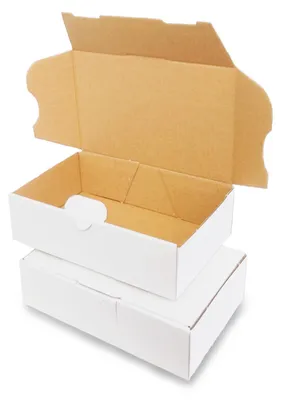 Produktbild von verpacking 5 Maxibriefkartons Versandkartons Faltschachtel Faltkarton Maxibrief 160 x 110 x 50 mm | Weiss | MB-1