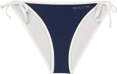 Produktbild von Marc O'Polo Damen Bikini-Hose High Shine - dunkelblau - Größe XL