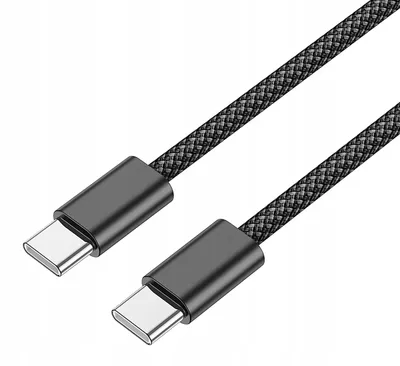 Obrázok produktu pre Kabel 2X Usb Typ-C 1M Szybkie Ładowanie Przewód 60W