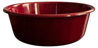 Produktbild von Metalplast-Kalisz Runde Plastikschüssel 6 L Bordeaux
