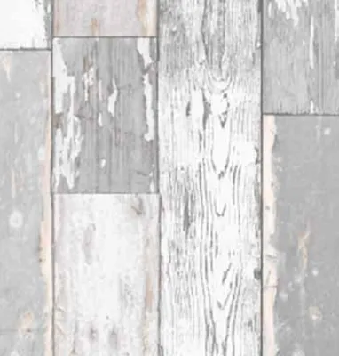 Produktbild von Klebefolie HolzNachbildung- Möbelfolie Holz Scrapwood grau hell 45 cm x 200 cm