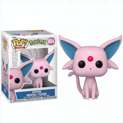 Produktbild von Pokémon - Espeon Mentali Psiana 884  - Funko Pop! Vinyl Figur