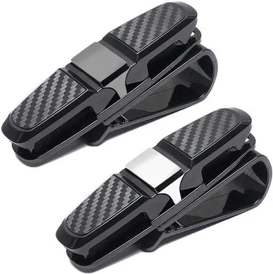 Produktbild von Famanu Brillenhalter Clip – grau und silber