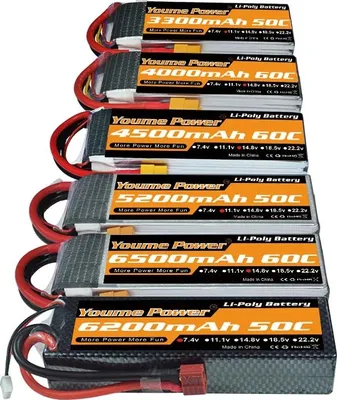 Obrázek produktu pro Baterie Lipo, vysoká kapacita, konektor XT60
