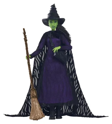 Produktbild von Mattel Wicked Elphaba Deluxe-Modepuppe, Puppe, (mit geflochtenen