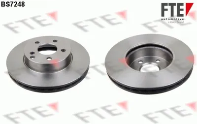 Obrázok produktu pre 2x FTE predný brzdový kotúč pre vozidlá bez športového balíka 9071003