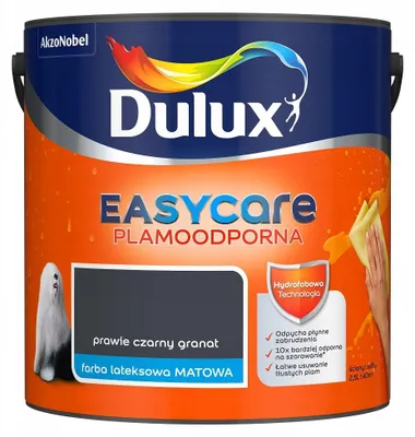Produktbild von Latex Wandfarbe für Innen, matt, schmutzabweisend hydrophob, fast Schwarz Marineblau 2,5L