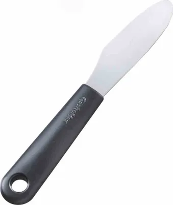 Image de GastroMax 710-01 Couteau à beurre, noir/argenté