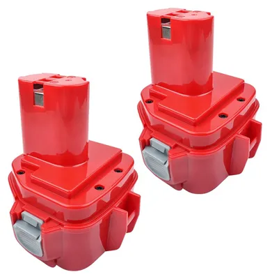 Immagine prodotto di Batteria ricaricabile, 3000 mAh, compatibile con utensili elettrici, 2 pezzi