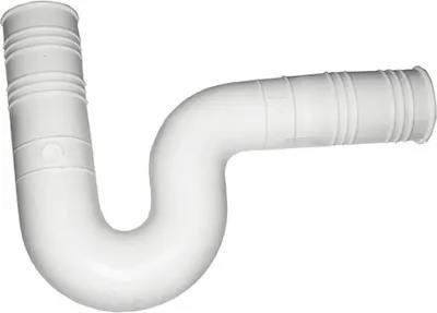 Image de Siphon Caoutchouc Ouvert évacuation Flexible 30x30 - Mirtak