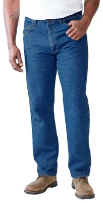 Productafbeelding van Wrangler herenbroek, model Big & Tall, rugzakmodel, met stretch, relaxte pasvorm, jeans - B