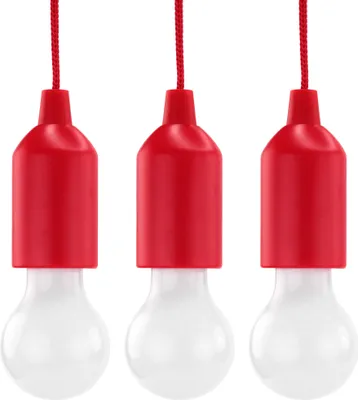 Produktbild von HyCell Pull-Light Set mit Zugschalter, Warmweiß LED 22 Stunden Leuchtdauer