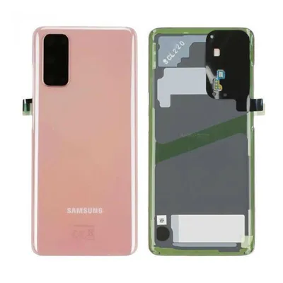 Produktbild von Original Samsung Galaxy S20 G980F G981B Akkudeckel Backcover Batterie Deckel Pink