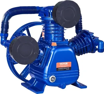 Produktbild von Luftkompressor Pumpenkopf, 10PS Leistung, 185 PSI Maximaldruck, grau