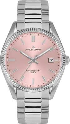 A close-up studio shot of a women's wristwatch.