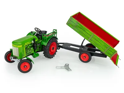 Obrázek produktu pro _Traktor Fendt s vlekem jednoosým Fendt KOVAP
