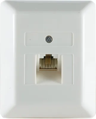Produktbild von kabelbude KB74220-402, RJ-45, 2P, Weiß, Kunststoff, Universal