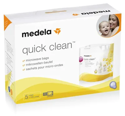 Image de Medela Sacs désinfectants Quick Clean 5pc