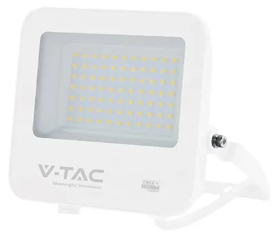 Obrázek produktu pro LED Solution Bílý LED reflektor 50W 135lm/W Premium Barva světla: Studená bílá 242096